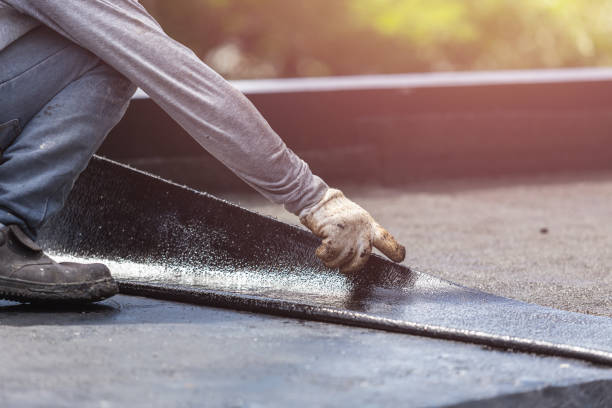 Professional Emergency Waterproofing technician working in Naperville, IL